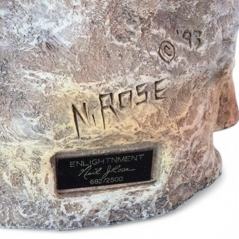 Neil J. Rose “Enlightenment” Sculpture (1993, Limited Edition #682/2500) - EUC - Picture 12 of 14